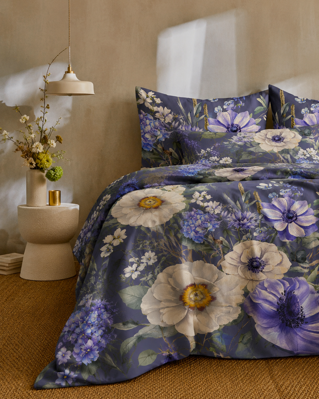 Banafsha – Cotton Satin Duvet Set