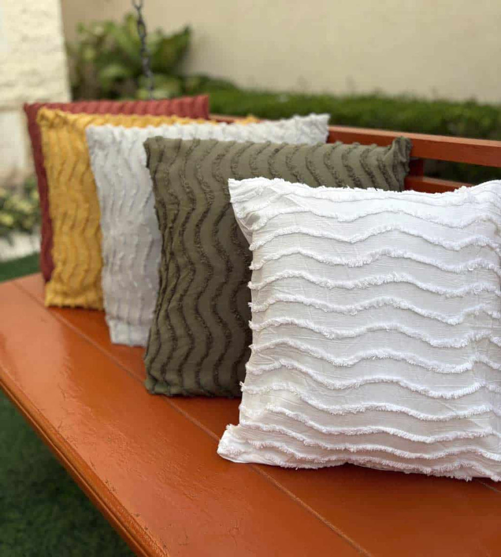 Arlo Collection: Premium Tufted Cushion Covers (Pair)