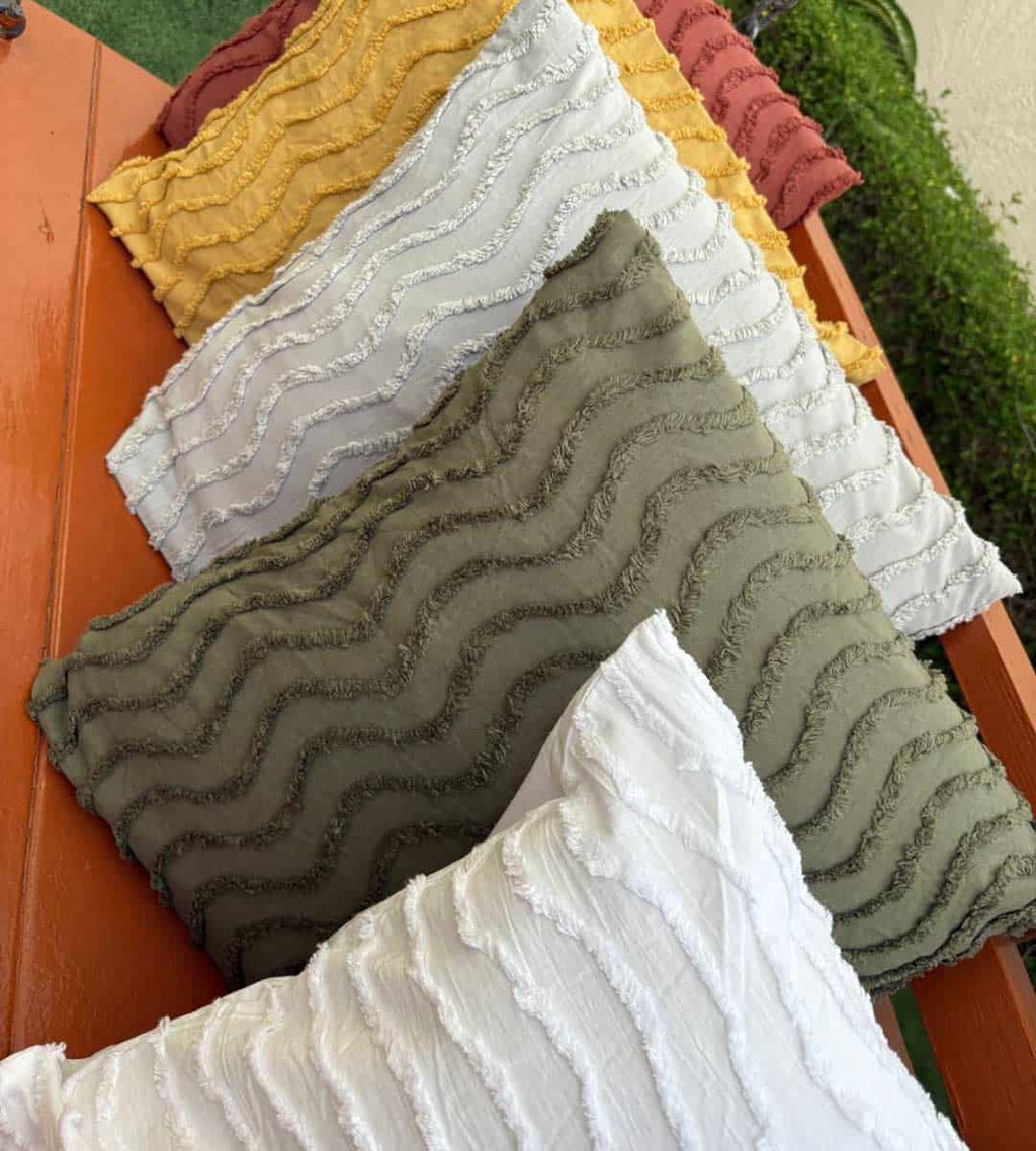 Arlo Collection: Premium Tufted Cushion Covers (Pair)