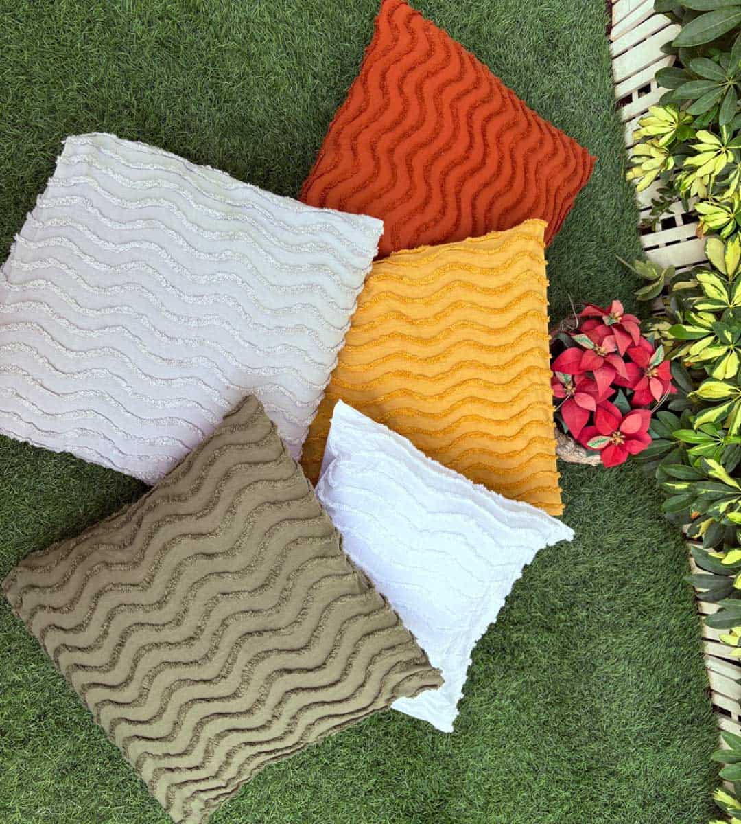 Arlo Collection: Premium Tufted Cushion Covers (Pair)