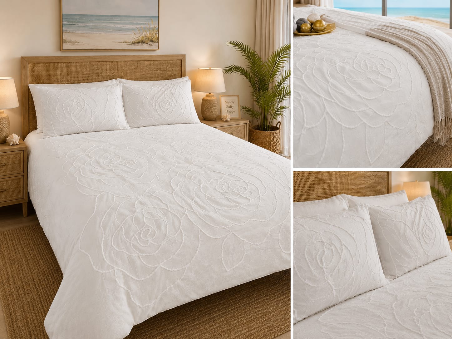 Pearl Petals Bedset