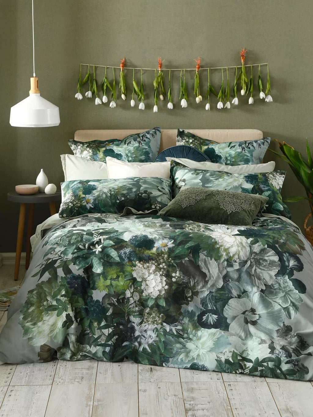 MM Linen Cotton Satin Bedding Set