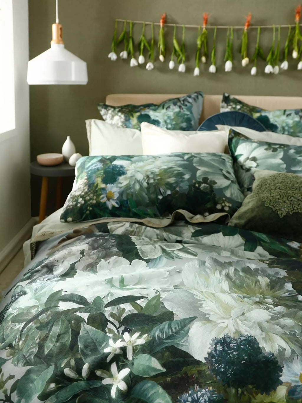 MM Linen Cotton Satin Bedding Set