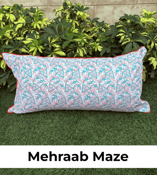 Block Print Cushion Covers Collection