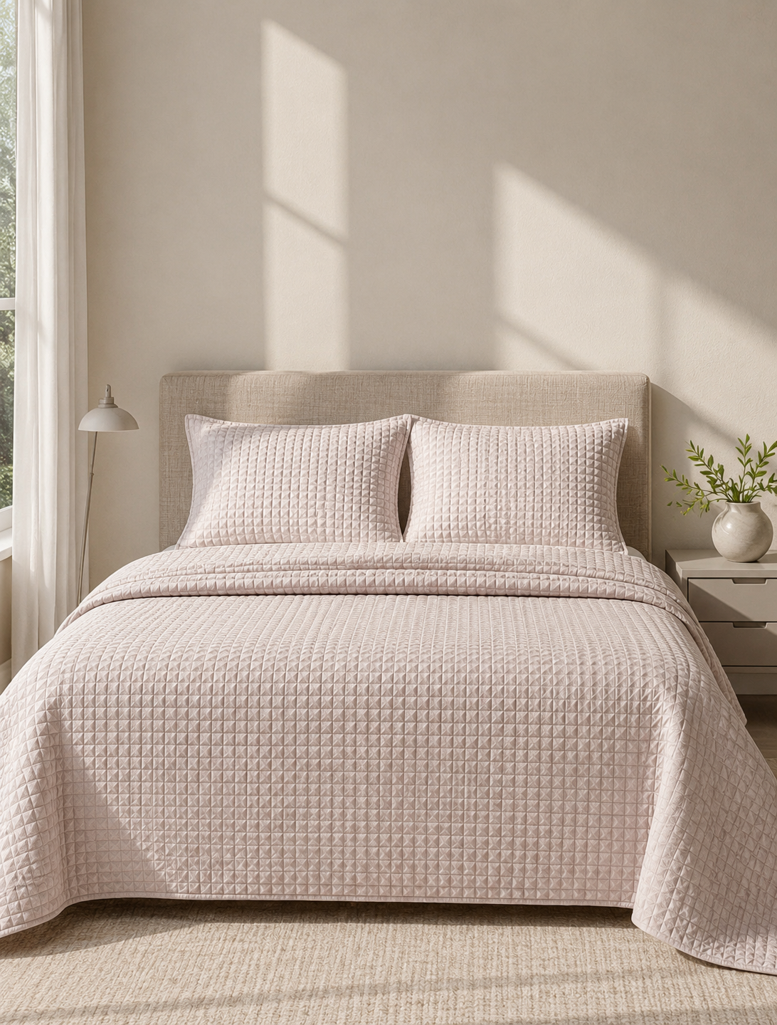 Waffle Cotton Duvet Sets