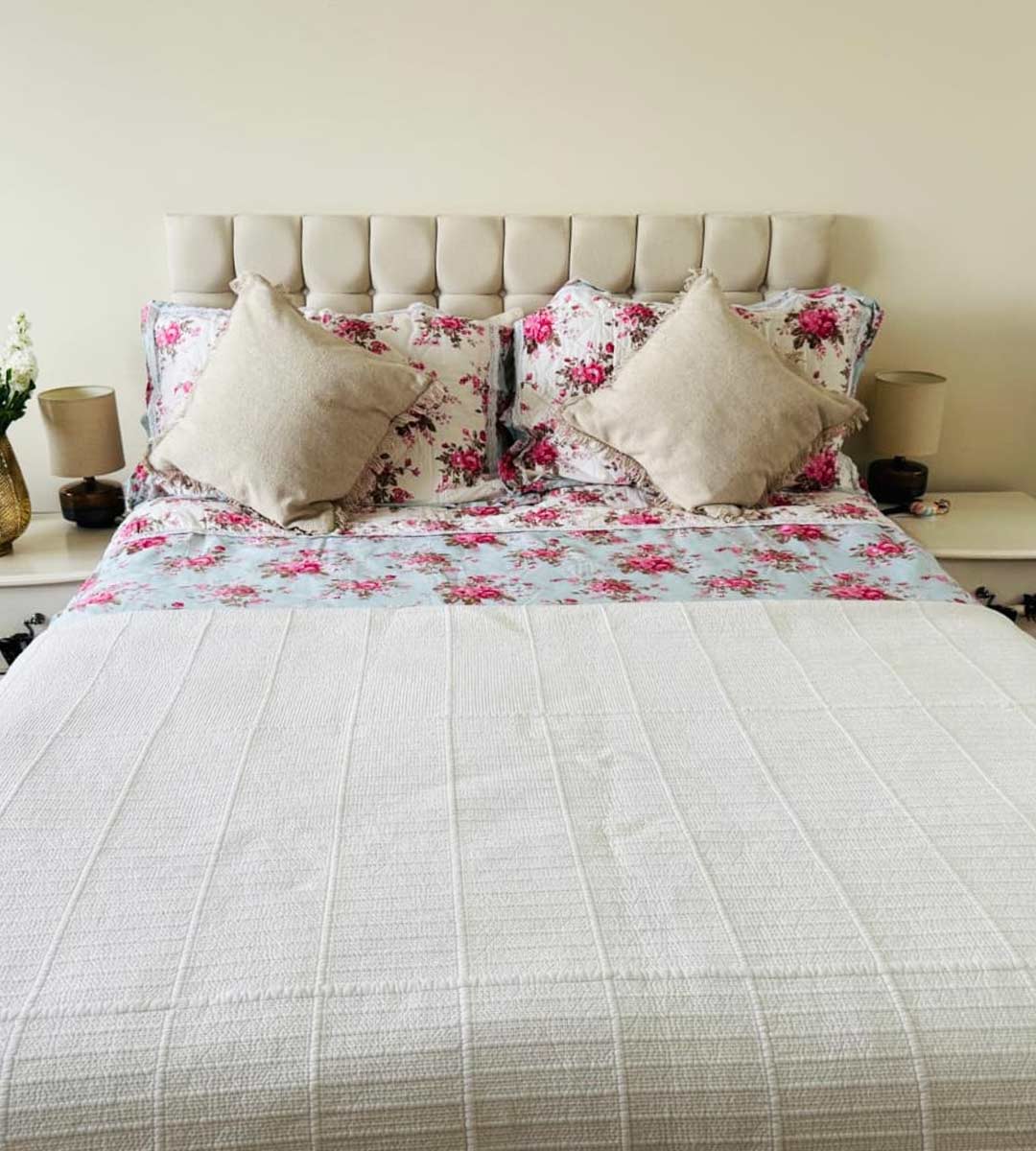 Floral Lace Bedding Set