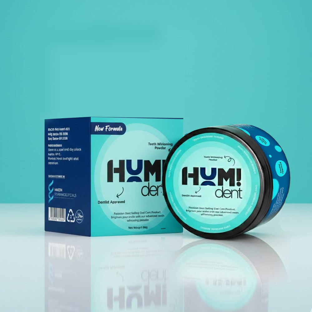 Humident Teeth Whitening Powder (7 Lac+ Orders Dispatched 🏆)